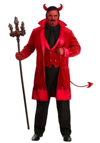 Plus Size Mens Exclusive Debonair Devil Costume