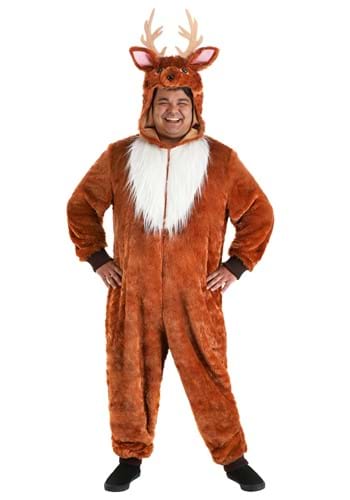 Plus Size Mens Exclusive Dashing Deer Costume