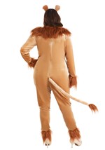Plus Size Women's Fierce Lion Costume Alt 2