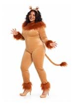 Women's Exclusive Plus Size Fierce Lion Costume upd