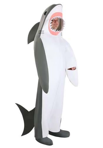 Adult Plus Size Exclusive Great White Shark Costume