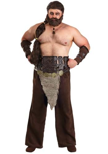 Plus Size Nomadic Horse Warrior Mens Costume