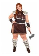 Plus Size Deluxe Victorious Viking Womens Costume New Main