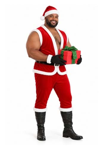 Plus Size Sexy Santa Claus Men's Costume upd