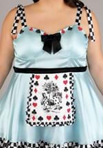 Plus Size Deluxe Punky Alice Womens Costume Dress Alt 5