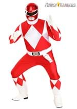 Men's Plus Size Authentic Power Rangers Red Ranger Costume