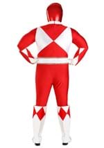 Men's Plus Size Authentic Power Rangers Red Ranger Costume A