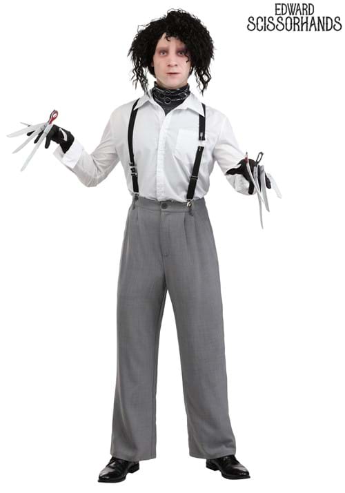 White Shirt Edward Scissorhands Mens Costume