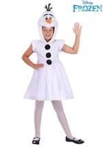 Disney Girls Frozen Olaf Costume Hooded Dress