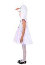 Disney Girls Frozen Olaf Costume Hooded Dress Alt 2