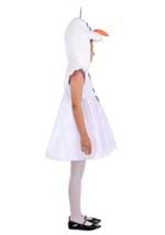 Disney Girls Frozen Olaf Costume Hooded Dress Alt 3