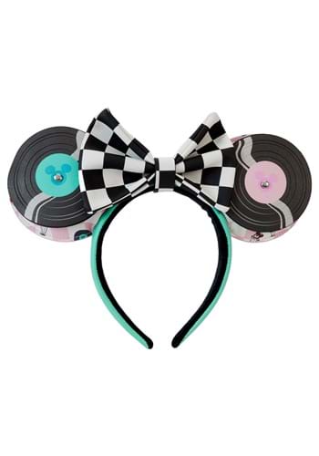 Loungefly Mickey and Minnie Diner Date Records Headband