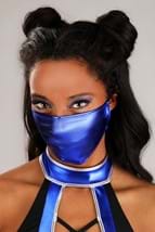 Sexy Blue Mortal Ninja Costume for Women Alt 4