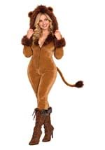 Sexy Timid Lion Jumpsuit Costume for Women upd