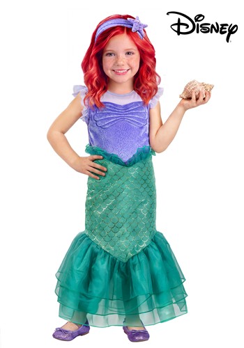 Girl's Toddler Disney Ariel Premium Costume main