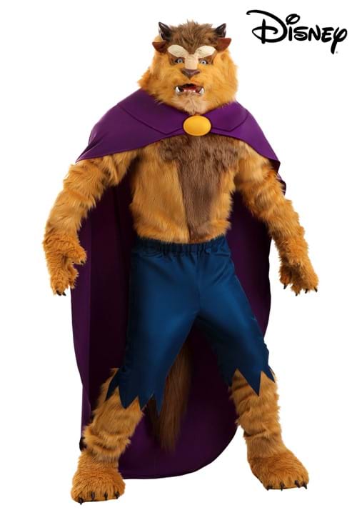 Authentic Caped Disney Beast Mens Costume