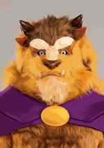 Authentic Caped Disney Beast Mens Costume Alt 5