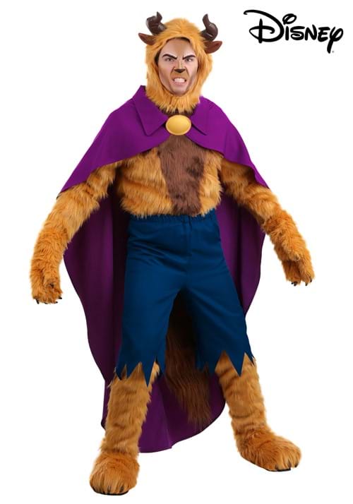 Mens Deluxe Caped Disney Beast Costume