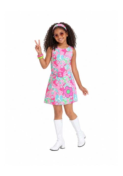 Mod Groovy GoGo Cutie Costume Dress for Girls new