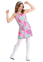 Mod Groovy GoGo Cutie Costume Dress for Girls Alt 2