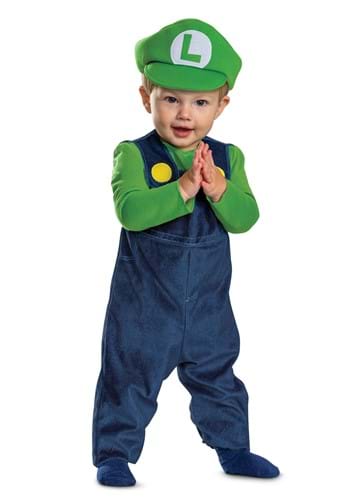 Super Mario Bros Posh Luigi Infant Costume