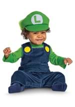 Super Mario Bros Posh Luigi Infant Costume Alt 1