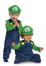Super Mario Bros Posh Luigi Infant Costume Alt 2