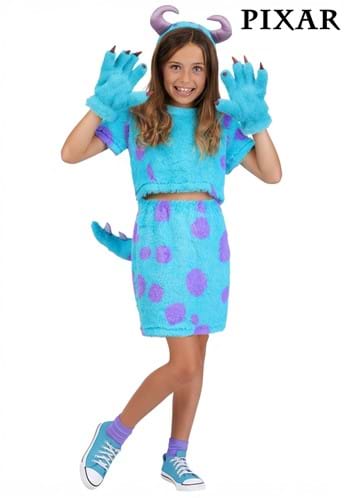 Pixar Monsters Inc Sulley Girls Costume