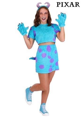 Pixar Monsters Inc Sulley Womens Costume