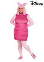 Plus Size Women's Disney Piglet Costume Alt 1