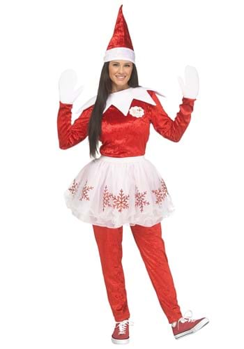 Women's Elf on the Shelf Deluxe Costume