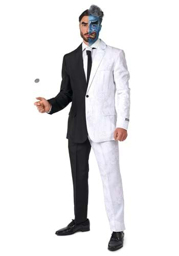 Batman Villains Two Face Costume Suit for Men