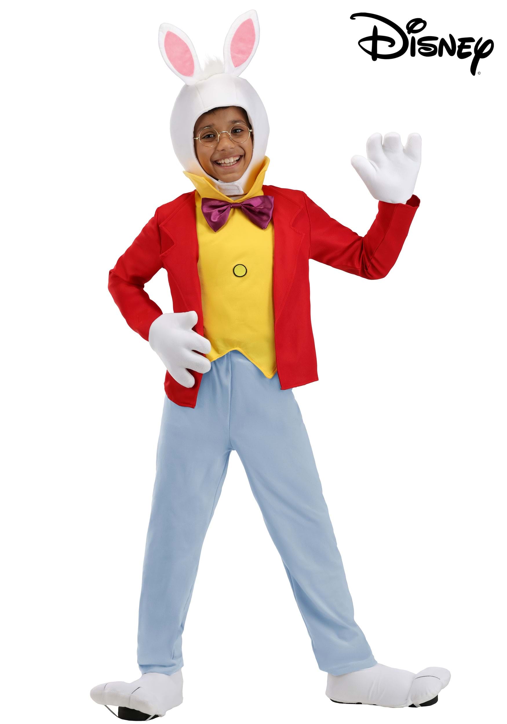 Disney Child White Rabbit Costume Disney Child White Rabbit Costume