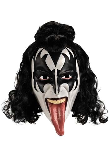 Adult KISS Deluxe Demon Mask