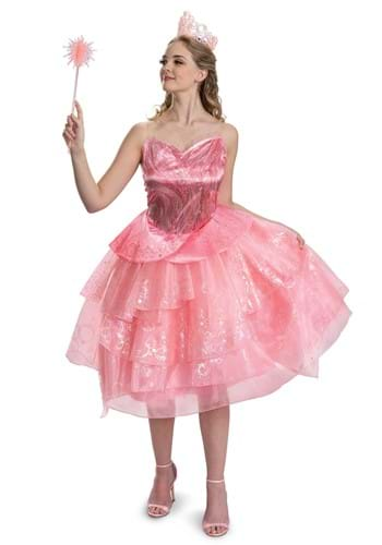 Wicked Deluxe Glinda Costume for Women