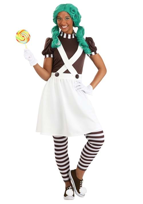 Womens Chocolate Factory Worker Costume Dress