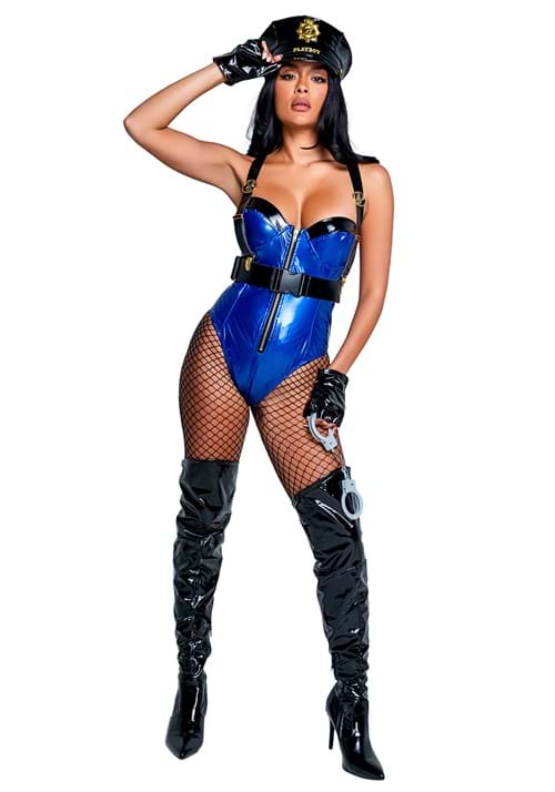 Playboy Frisky Police Business Costume for Women
