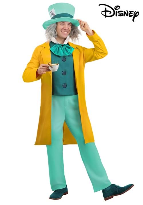 Classic Disney Mad Hatter Mens Costume