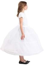 Girls Premium Full Length White Petticoat Accessory Alt 2