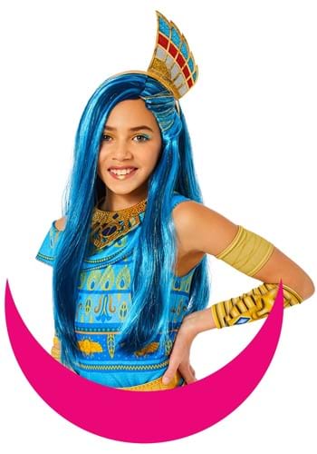 Girls Monster High Cleo De Nile Costume Wig