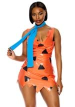 Sexy Bedrock Fred Patent Costume Dress