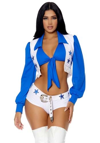 Sexy Star Football Cheerleader Costume
