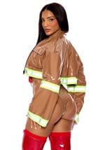 Sexy Patent Fire Fighter Captain Costume Alt 1