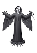 6FT Scream Ghost Face Inflatable Outdoor Alt 1