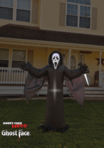6FT Scream Ghost Face Inflatable Outdoor Alt 2