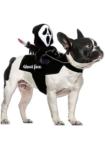 Ghost Face Pet Rider Vest Costume