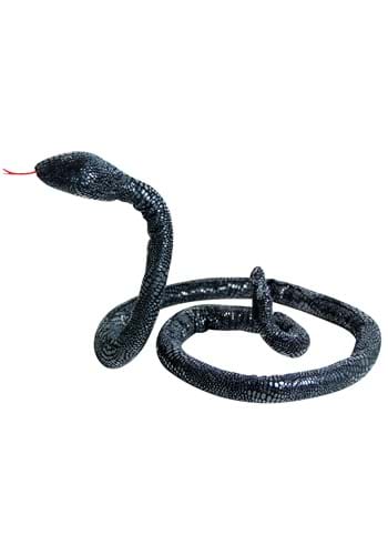 5 Foot Black Snake Poseable Halloween Decoration