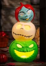 Light Up Jack Sally and Oogie Boogie Pumpkin Decoration-2