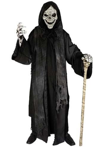 Dark Grim Reaper Costume for Adults