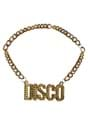 Disco Gold Costume Chain Accessory